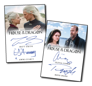 Dual Autograph cards
