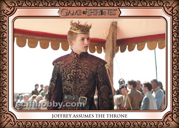 Joffrey Assumes the Throne Base card