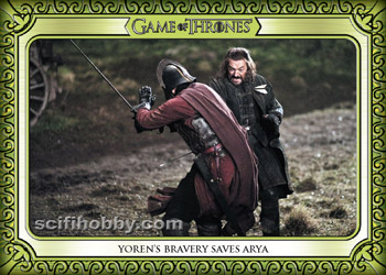 Yoren's Bravery Saves Arya Base card