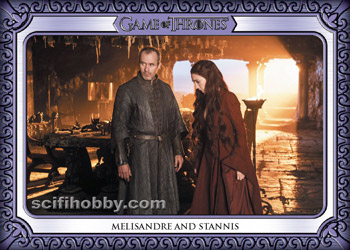 Melisandre and Stannis Base card