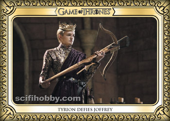 Tyrion Defies Joffrey Base card