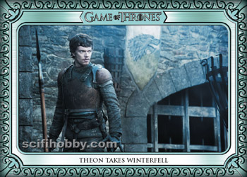 Theon Takes Winterfell Base card