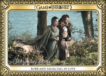 Robb and Talisa Fall in Love Base card