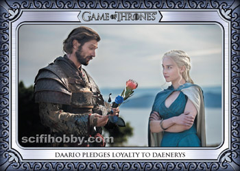 Daario Pledges Loyalty to Daenerys Base card