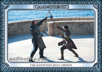 The Mountain Kills Oberyn Base card