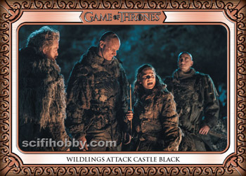 Wildlings Attack Castle Black Base card