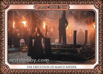 The Execution of Mance Rayder Base card
