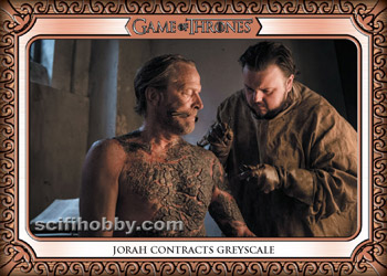 Jorah Contracts Greyscale Base card