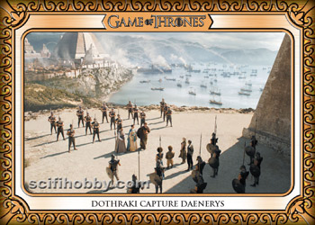Dothraki Capture Daenerys Base card
