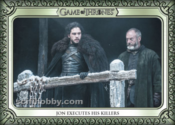 Jon Executes His Killers Base card
