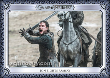 Jon Fights Ramsay Base card