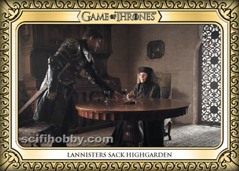 Lannisters Sack Highgarden Base card