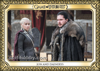 Jon and Daenerys Base card