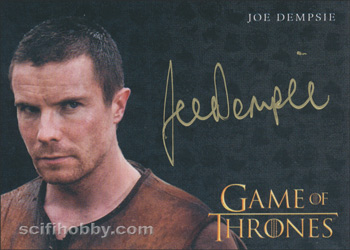 Joe Dempsie as Gendry Autograph card