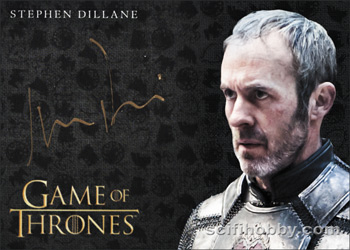 Stephen Dillane as Stannis Baratheon Autograph card