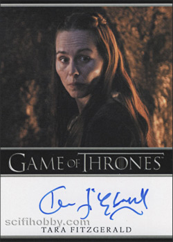 Tara Fitzgerald as Selyse Baratheon Autograph card