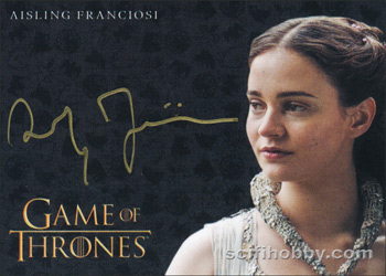 Aisling Franciosi as Lyanna Stark Autograph card