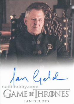 Ian Gelder as Ser Kevan Lannister Autograph card