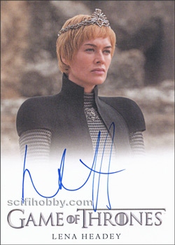 Lena Headey as Cersei Lannister Autograph card