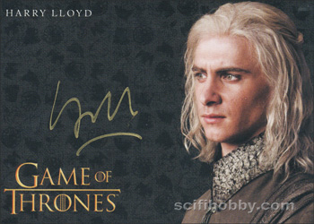 Harry Lloyd as Viserys Targaryen Autograph card