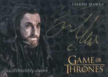 Joseph Mawle as Benjen Stark Autograph card