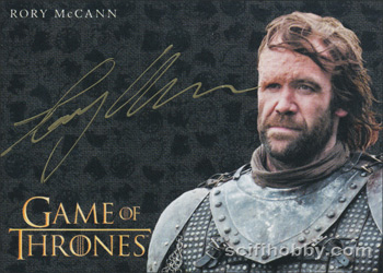 Rory McCann as The Hound Autograph card