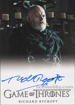 Richard Rycroft as Maester Wolkan Autograph card
