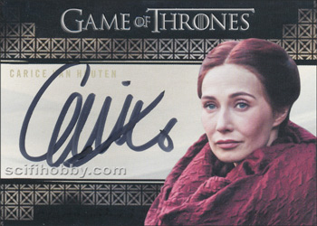 Carice Van Houten as Melisandre Autograph card