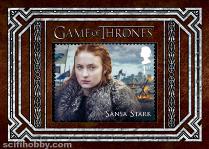 Sansa Stark Stamp card