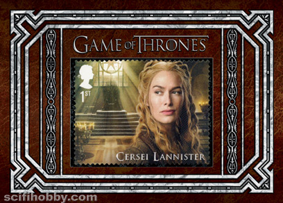 Cersei Lannister Stamp card