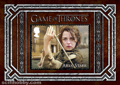 Arya Stark Stamp card