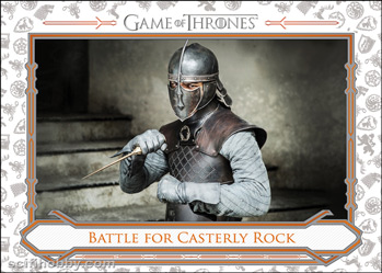 Battle for Casterly Rock Game of Thrones Battles card
