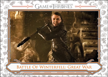 Battle of Winterfell: Great War Game of Thrones Battles card