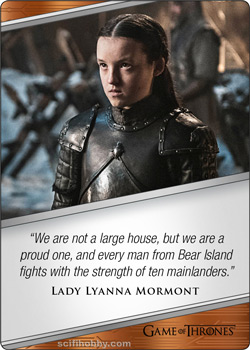 Lady Lyanna Mormont Expressions