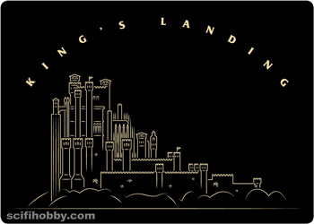 King's Landing Gold Icons card