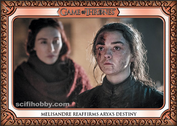 Melisandre Reaffirms Aryas Destiny Game of Thrones Inflexions Expansion Set
