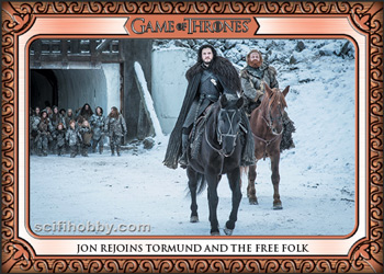 Jon Rejoins Tormund and the Free Folk Game of Thrones Inflexions Expansion Set