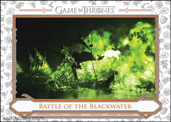 Battle of the Blackwater Game of Thrones Battles card