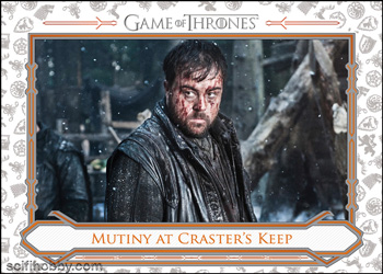 Mutiny at Craster's Keep Game of Thrones Battles card