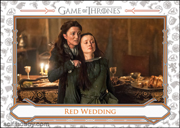 Red Wedding Game of Thrones Battles card