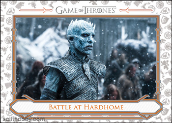 Battle at Hardhome Game of Thrones Battles card