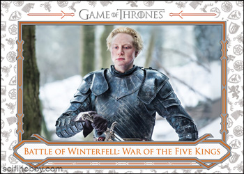 Battle of Winterfell: War of the Five Kings Game of Thrones Battles card