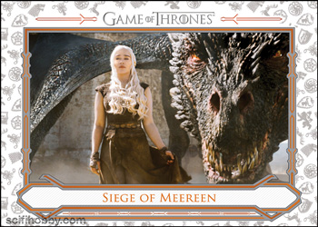 Siege of Meereen Game of Thrones Battles card