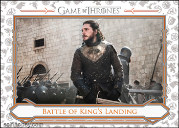 Battle of King's Landing Game of Thrones Battles card