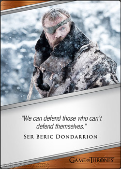 Ser Beric Dondarrion Expressions