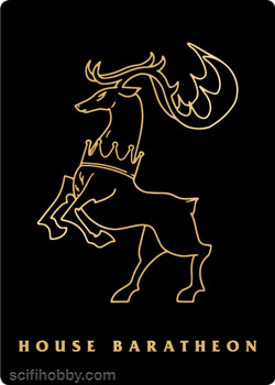 House Baratheon Gold Icons card