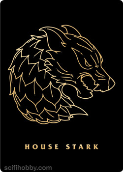 House Stark Gold Icons card