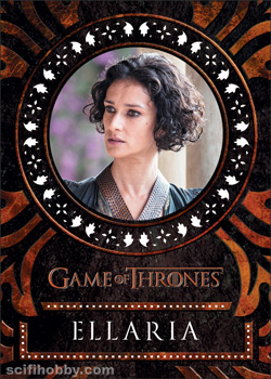 Ellaria Sand Game of Thrones Laser card