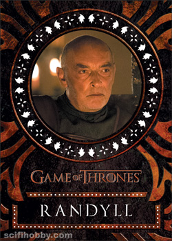 Lord Randyll Tarly Game of Thrones Laser card