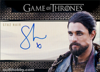 Staz Nair as Qhono Other Autographs